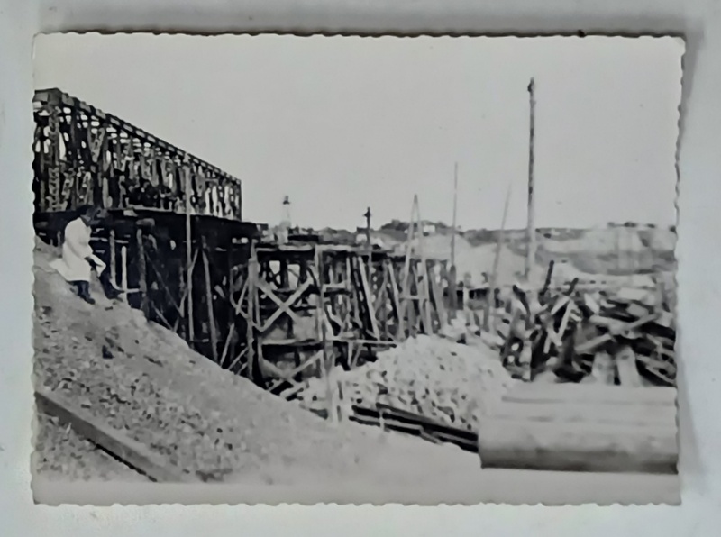 GALATI , POD IN CONSTRUCTIE , FOTOGRAFIE 1947