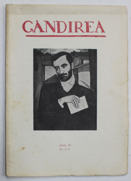 GANDIREA , ANUL VI , No. 4-5 , MAI - IUNIE , 1926