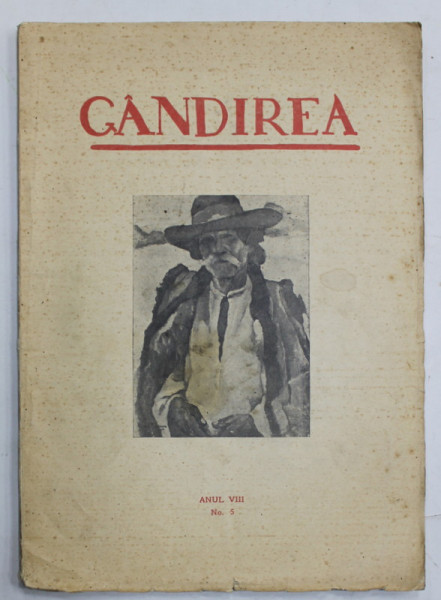 GANDIREA , ANUL VIII , NR. 5 , MAI , 1928