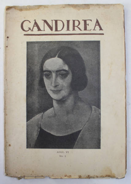 GANDIREA , REVISTA , ANUL VI , NR. 1 , FEBRUARIE 1926