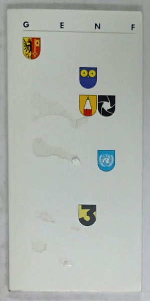 GENF, SERIA '  23 DE CANTOANE ALE ELVETIEI '  , 1991, TEXT IN LIMBA GERMANA *