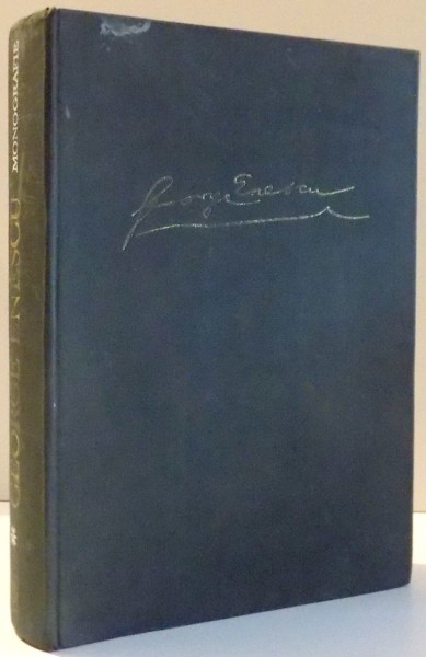 GEORGE ENESCU , MONOGRAFIE de MIRCEA VOICANA , CLEMANSA FIRCA , ALFRED HOFFMAN , ELENA ZOTTOVICEANU  , 1971 , VOLUMUL 1 * PREZINTA HALOURI DE APA