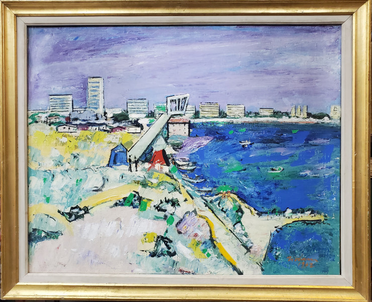 Gheorghe Zidaru (1923-1993) - Vedere spre Mamaia