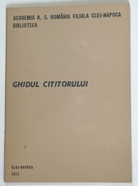 GHIDUL CITITORULUI , 1977