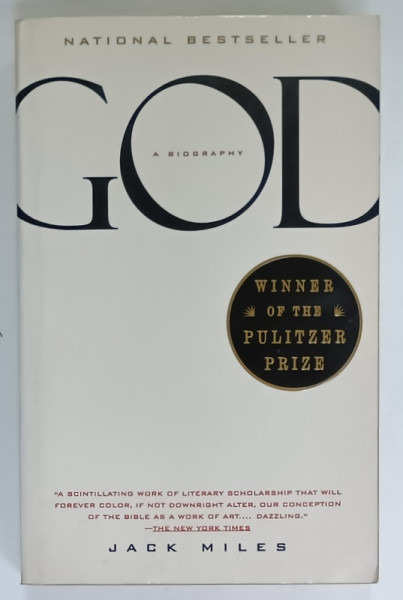 GOD , A BIOGRAPHY by JACK MILES , 1995, PREZINTA URME DE UZURA