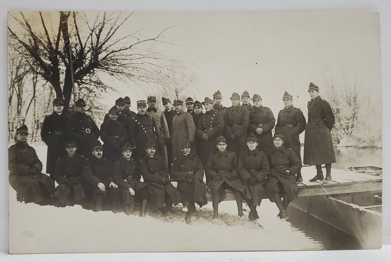 GRADATI SI OFITERI ROMANI , FOTOGRAFIE DE GRUP , ANII  ' 20