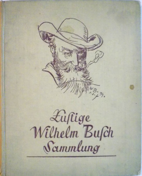 GRAFICA de WILHELM BUSCH, LUFTIGE WILHELM BUFCH SCUMMLUNG mit MAX UN MORIB