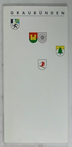 GRAUBUNDEN , SERIA '  23 DE CANTOANE ALE ELVETIEI '  , 1991, TEXT IN LIMBA GERMANA *