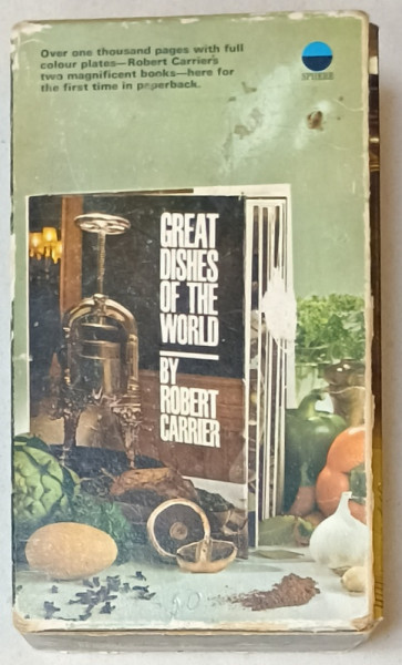 GREAT DISHES OF THE WORLD / THE ROBERT CARRIER COOKBOOK , VOLUMELE I - II , 1967