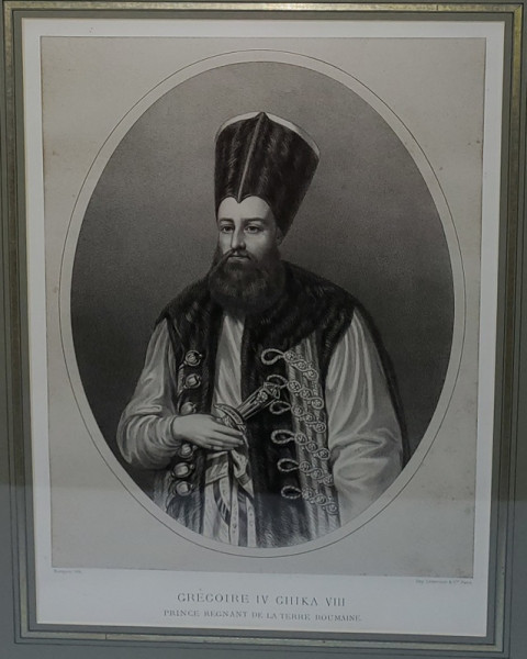 Grigore Dimitrie Ghica (1755-1834) - Gravura