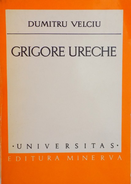 GRIGORE URECHE de DUMITRU VELCIU, 1979