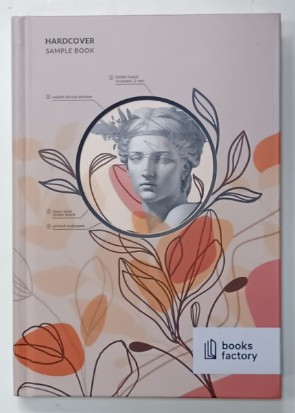 HARDCOVER , SAMPLE BOOK  ( DANIEL DEFOE - ROBINSON CRUSOE  , excerpt from the novel )  , design and typesetting JAROSLAW  SOSNOWSKI , 2024