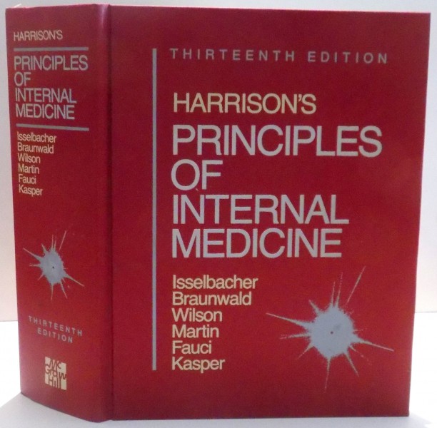 HARRISONS`S PRINCIPLES OF INTERNAL MEDICINE, THIRTEENTH EDITION by KURT J. ISSELBACHER...DENNIS L. KASPER, 1994