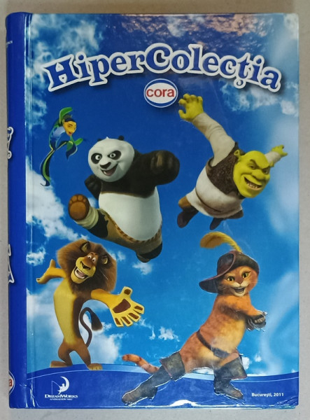 HIPERCOLECTIA CORA , ALBUM PENTRU COPII , 2011 , CONTINE SI   JETOANE DE COLECTIE