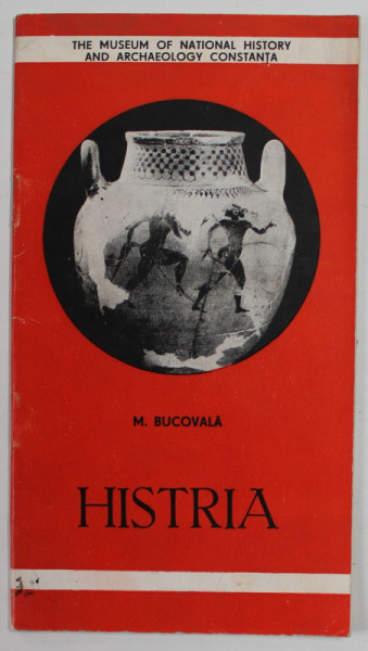 HISTRIA by M. BUCOVALA , PLIANT DE PREZENTARE IN LIMBA ENGLEZA , ANII '80