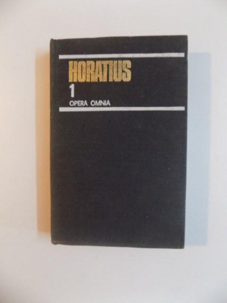 HORATIUS , OPERA OMNIA , 1980