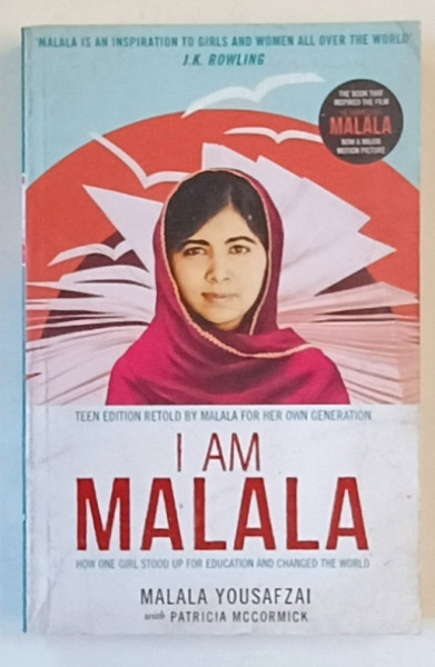 I AM MALALA by MALALA YOUSAFZAI , 2015