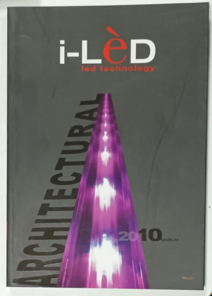 I - LED , LED TECHNOLOGY , CATALOG CU TEXT IN LIMBA ITALIANA SI ENGLEZA , 2010