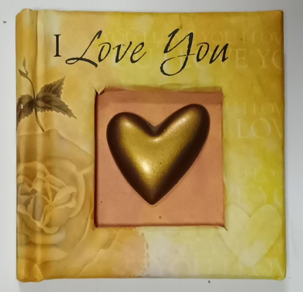 I LOVE YOU , O CARTICICA DESPRE DRAGOSTE , 2010, CARTE DE FORMAT MIC