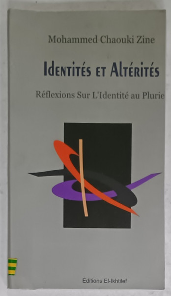 IDENTITES ET ALTERITES , REFLEXIONS SUR L 'IDENTITE AU PLURIE par MOHAMMED CHAOUKI ZINE , 2002