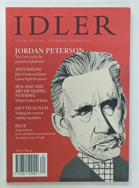 IDLER , MAGAZINE , THE ART OF LIVING , SEPTEMBER - OCTOBER , 2018