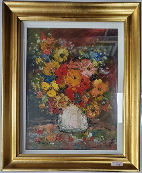 Ilie Ardelean (1926-1997) - Vas cu flori de camp