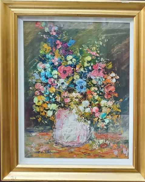 Ilie Ardelean (1926-1997) - Vas cu flori