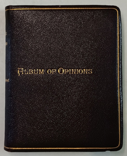 ILLUSTRATED ALBUM OF OPINIONS ( CAIET DE AMINTIRI  ), illustrations by T. SULMAN ...H. WHATLEY , SFARSIT DE SECOL XX