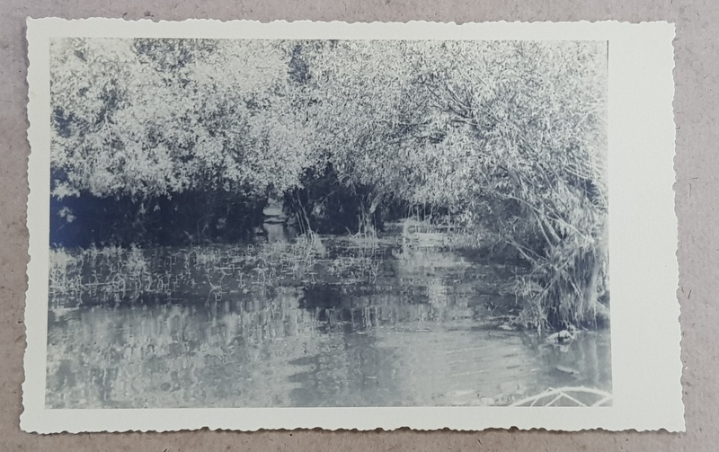 IN BALTILE BRAILEI , LA COROTISCA , FOTOGRAFIE TIP CARTE POSTALA , MONOCROMA, NECIRCULATA , 1 MAI 1934