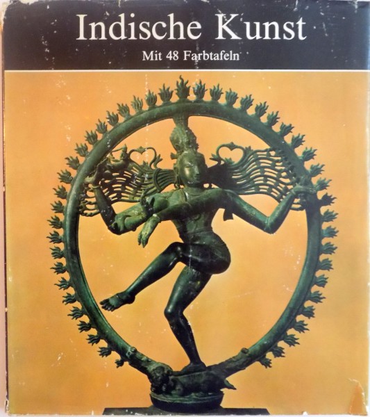 INDISCHE KUNST , MIT 48 FARBTAFELN von MARGUERITE MARIE DENECK , 1967