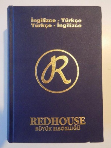 INGILIZCE - TURKCE , TURKCE - INGILIZCE , THE LARGER REDHOUSE PORTABLE DICTIONARY , 1999