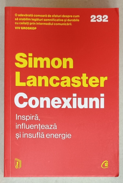 INSPIRA , INFLUENTEAZA SI INSUFLA ENERGIE de SIMON LANCASTER , 2024