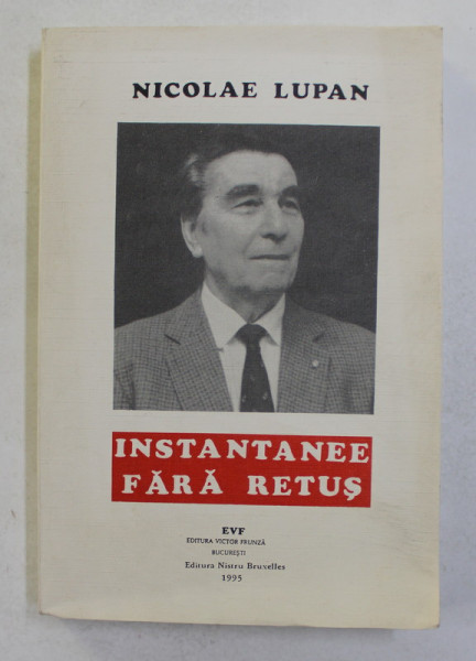 INSTANTANEE FARA RETUS de NICOLAE LUPAN , 1995