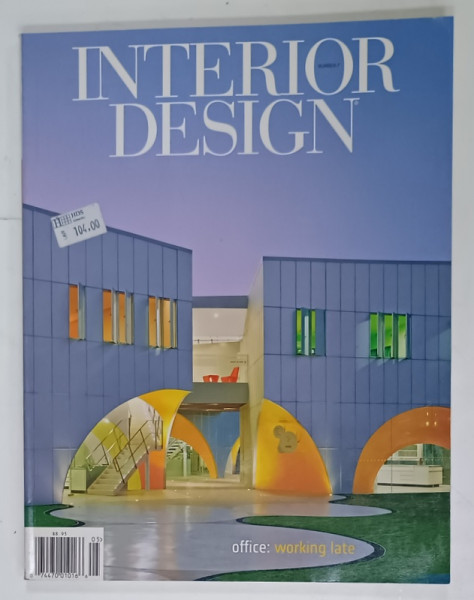 INTERIOR DESIGN , OFFICE : WORKING LATE , REVISTA , No. 7 , ANII ' 2000, APARUTA LA NEW  YORK