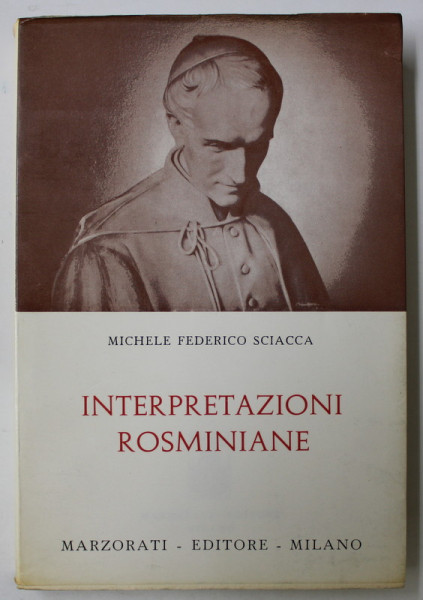 INTERPRETAZIONI ROSMINIANE ,  1971 , TEXT IN LIMBA ITALIANA