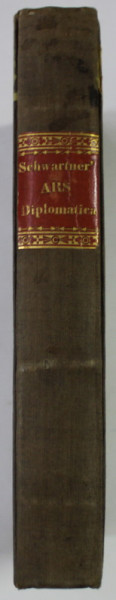 INTRODUCTIO IN ARTEM DIPLOMATICAM PRAECIPUE HUNGARICAM de MARTINI SCHWARTNER , PESTA , 1790