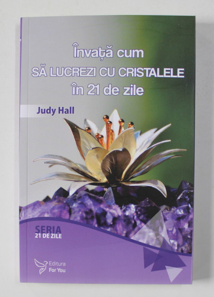 INVATA CUM SA LUCREZI CU CRISTALELE IN 21 DE ZILE de JUDY HALL , 2018