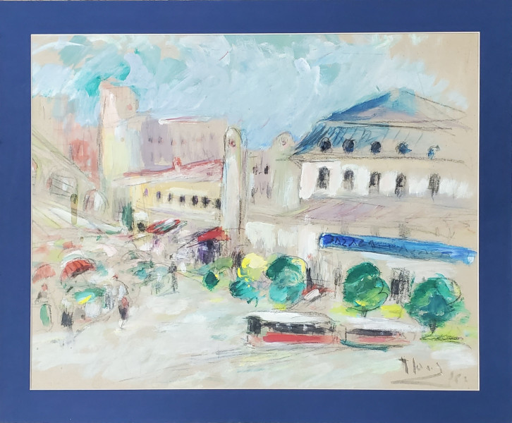 Iosif Rosenbluth (1894-1975) - Piata Sf. Gheorghe