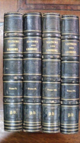 Istoricul regiunii Girondia, A. de Lamartine, Paris 1848