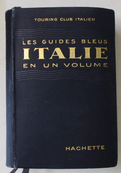 ITALIE EN UNE VOLUME , LES GUIDES BLEUS , 1932