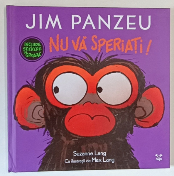 JIM PANZEU , NU VA SPERIATI , ilustratii de MAX LANG , text de SUZANNE LANG , 2024