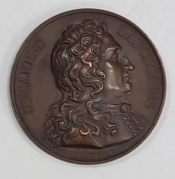 Johannes Lafontaine, Medalie din bronz, Semnata Caque F.