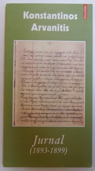 JURNAL ( 1893 - 1899 ) de KONSTANTINOS ARVANITIS , 2009