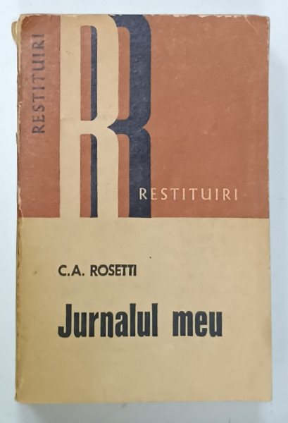 JURNALUL MEU de C.A. ROSETTI , 1974