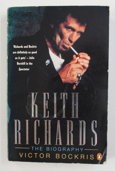 KEITH RICHARDS  THE BIOGRAPHY by VICTOR BOCKRIS , 1993