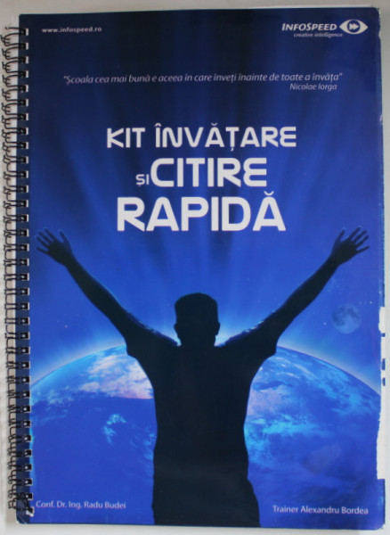 KIT INVATARE SI CITIRE RAPIDA de RADU BUDEI si TRAINER ALEXANDRU BORDEA , 2013