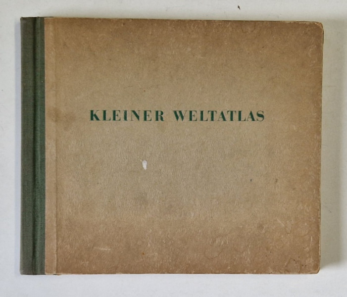 KLEINER WELTATLAS , MICUL ATLAS AL LUMII , 1955