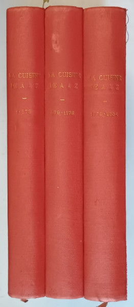 LA CUISINE DE A - Z , TOMES I - III , directeur de la publication GEORGE DEFOSSE , 1980