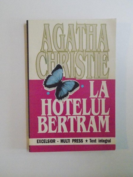 LA HOTELUL BERTRAM de AGATHA CHRISTIE , 1992