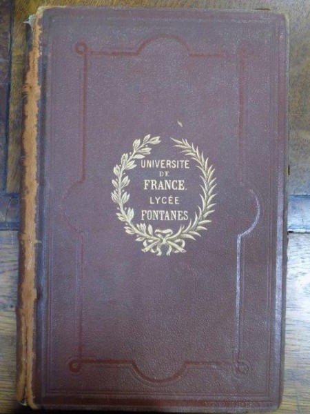 LA PHARSALE DE LUCAIN, TRADUITE EN VERS PRANCAIS PAR JAQUES DEMOGEOT, PARIS 1866